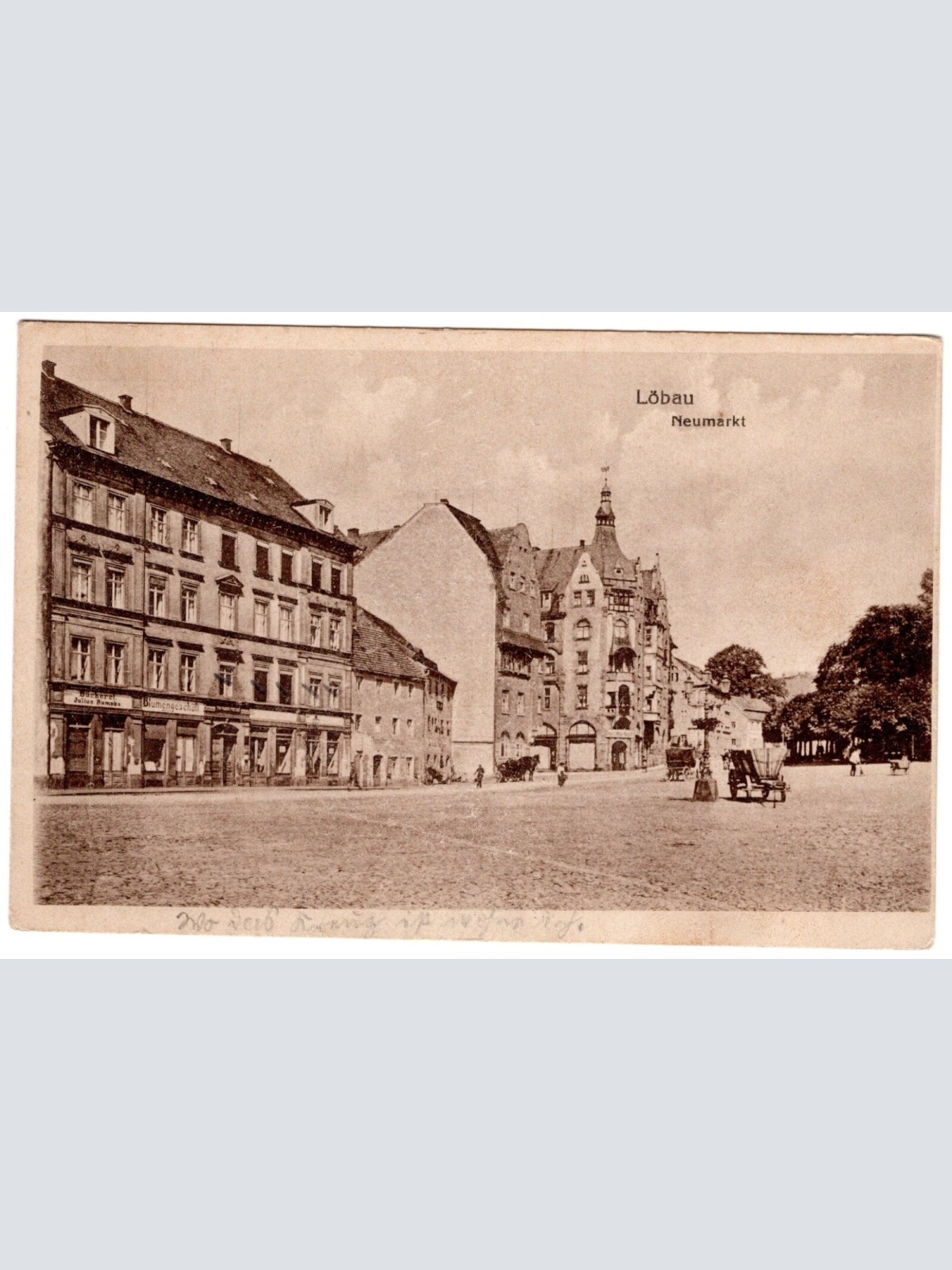 AK, Löbau, Neumarkt, Sachsen (S4612)