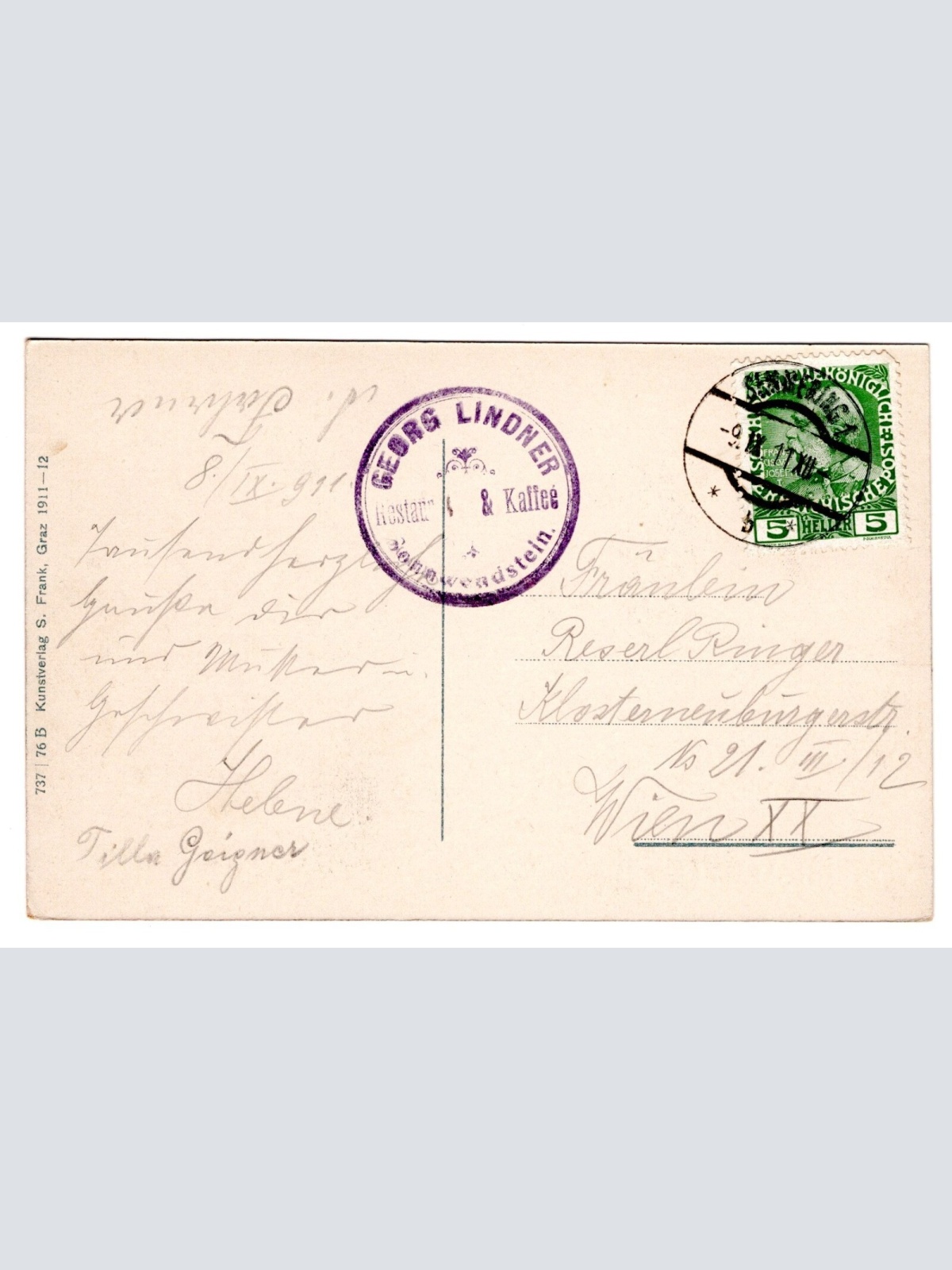 AK, Gruß vom Sonnwendsteingipfel, Niederösterreich (S4621)