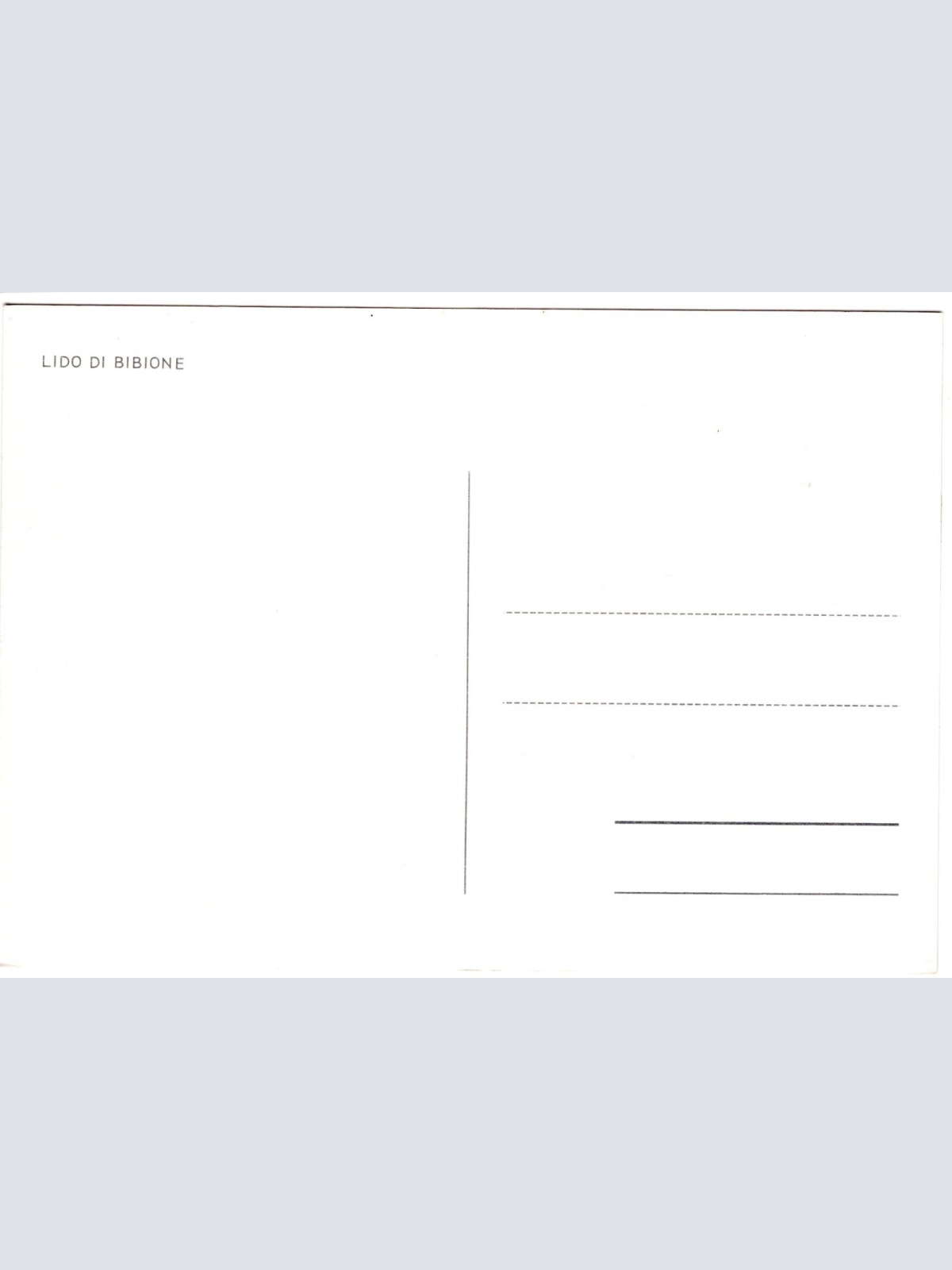 AK, Lido di Bibione, Italien (S4656)