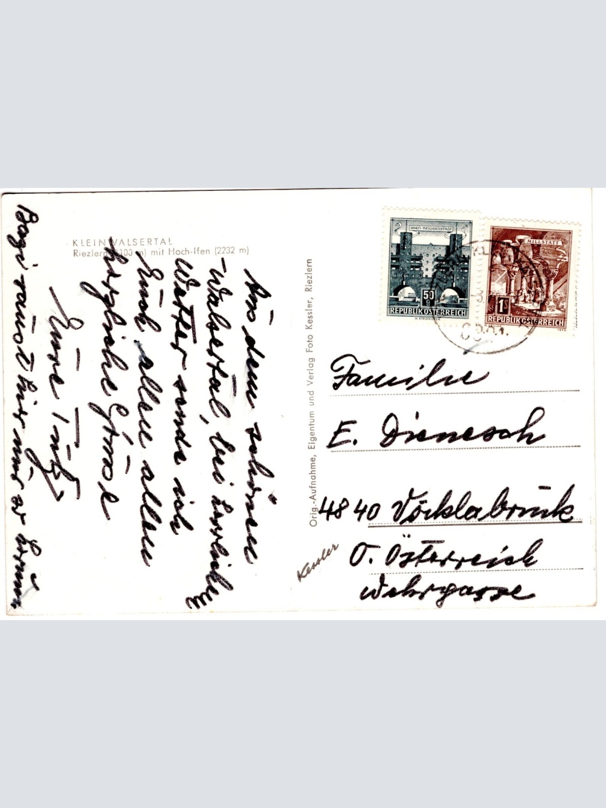 AK, Riezlern, Vorarlberg (S4659)