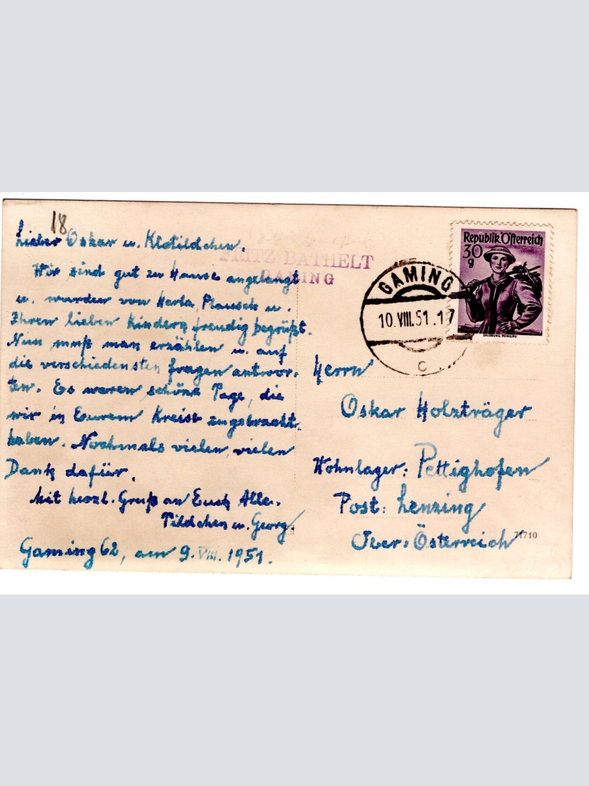 AK, Gaming, Niederösterreich (S4669)