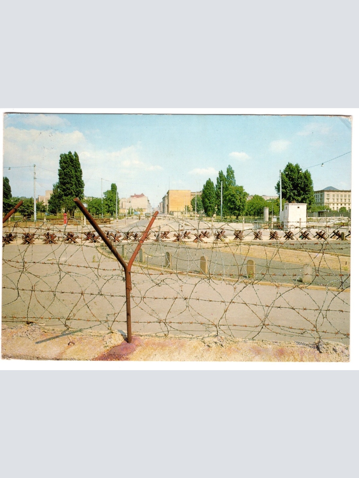 AK, Berlin, die Mauer am Potsdamer Platz (S4670)