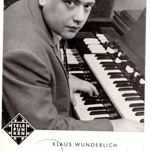 AK, Autogramm Karte, Klaus Wunderlich, mit Unterschrift, Ansichtskarte (S4675)