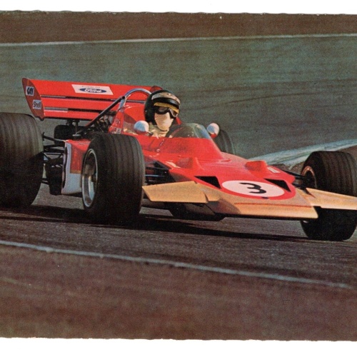 AK, Jochen Rindt, Lotus-Ford, Rennauto, Ansichtskarte (S4678)