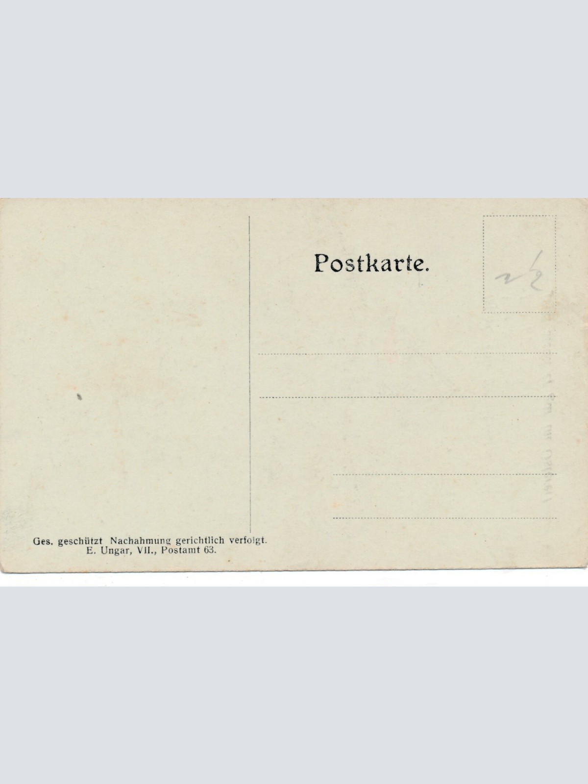 Motiv - Karte Ostergabe aus dem Weltkriegsjahr 1916 Ansichtskarte (13632)