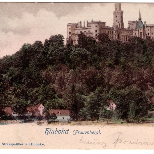 AK, Hluboká nad Vltavou, Frauenberg, Tschechien, Ansichtskarte (S4692)