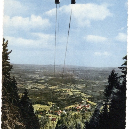 AK, Schöckel-Gondelbahn, St. Radegund, Steiermark, Ansichtskarte (S4693)
