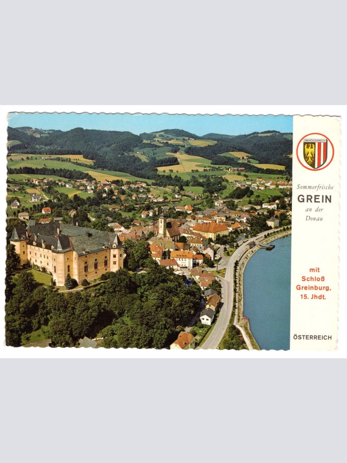 AK, Grein an der Donau, Oberösterreich, Ansichtskarte (S4706)