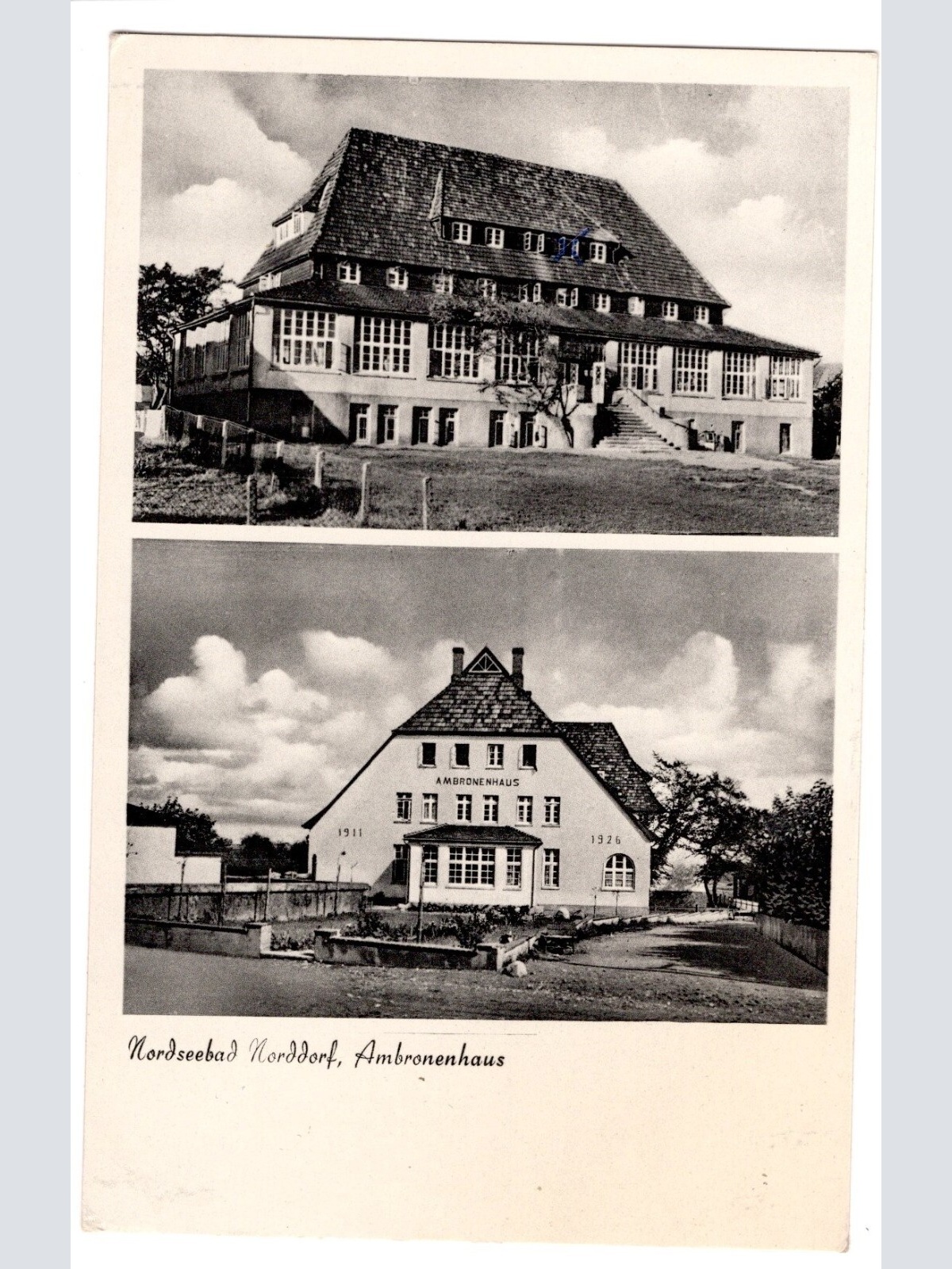 AK, Nordseeheilbad Norddorf, Schleswig-Holstein Amrum,  Ansichtskarte (S4735)