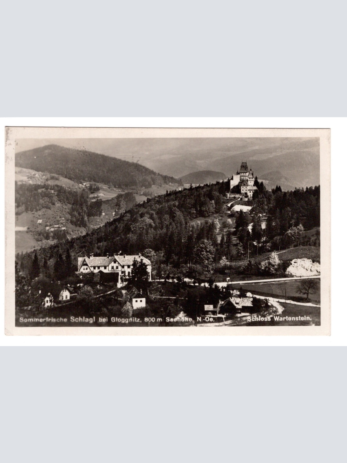 AK, Schlagl bei Gloggnitz, Niederösterreich,  Ansichtskarte (S4748)