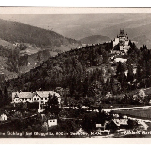 AK, Schlagl bei Gloggnitz, Niederösterreich,  Ansichtskarte (S4748)