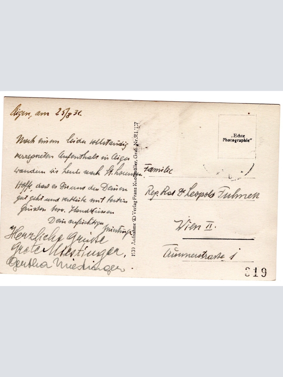 AK, Schloss Trautenfels mit Grimming, Steiermark,  Ansichtskarte (S4752)