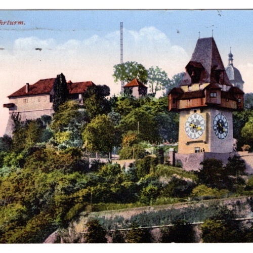 AK, Graz, Uhrturm, Steiermark,  Ansichtskarte (S4753)