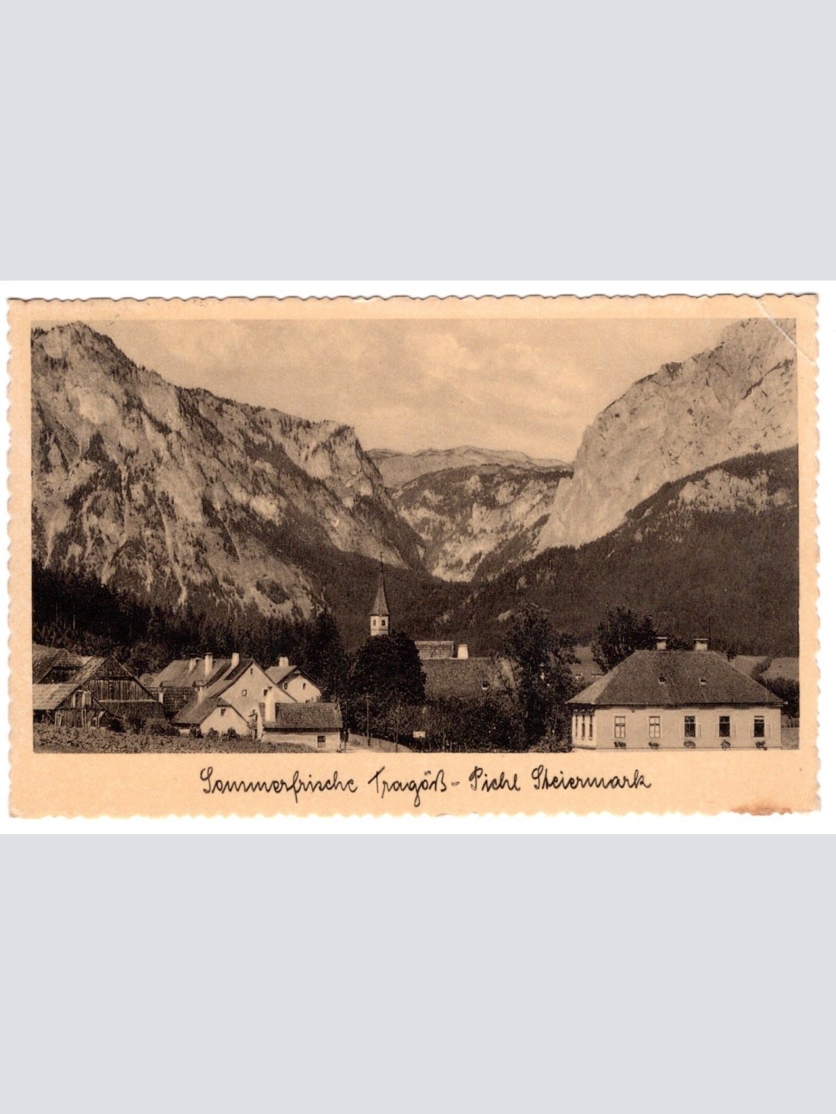 AK, Tragöß-Pichl, Steiermark,  Ansichtskarte (S4774)