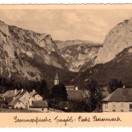 AK, Tragöß-Pichl, Steiermark,  Ansichtskarte (S4774)