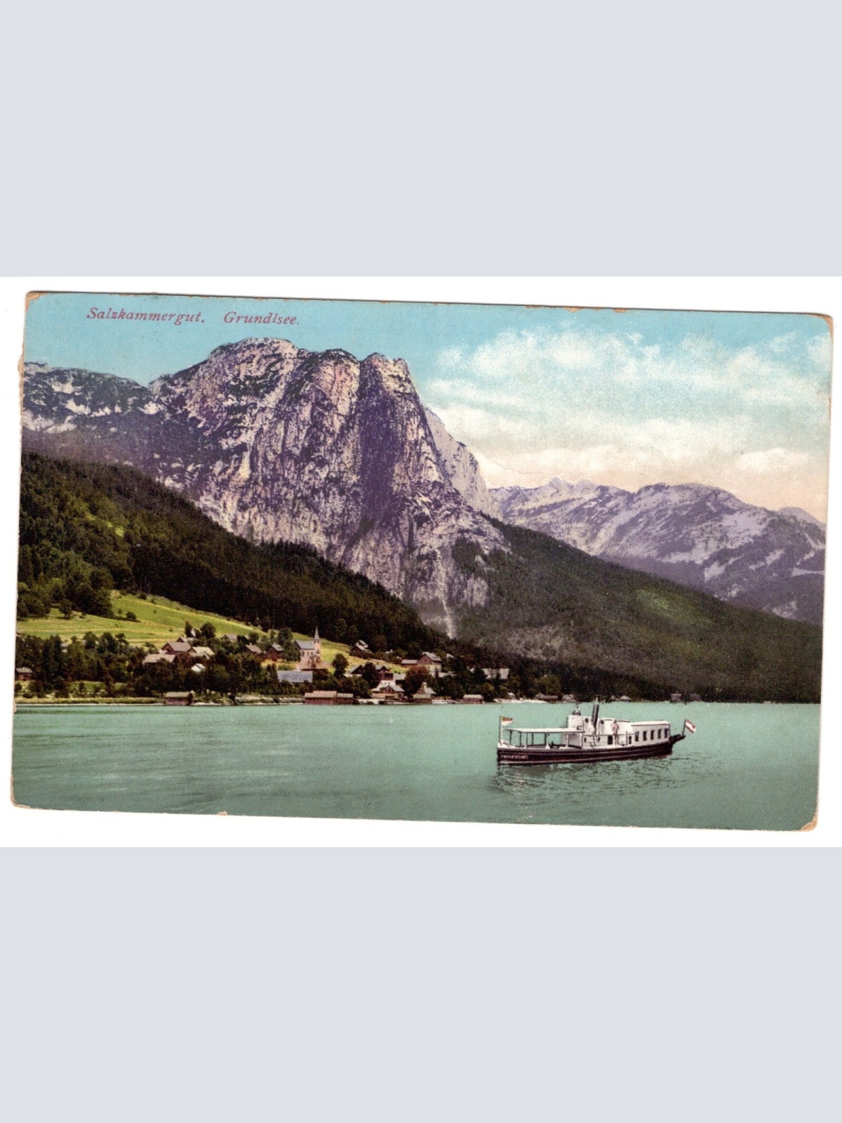 AK, Grundlsee, Steiermark,  Ansichtskarte (S4801)