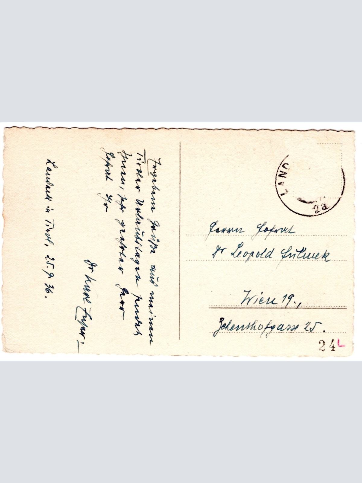 AK, Landeck, Tirol, Ansichtskarte (S4810)