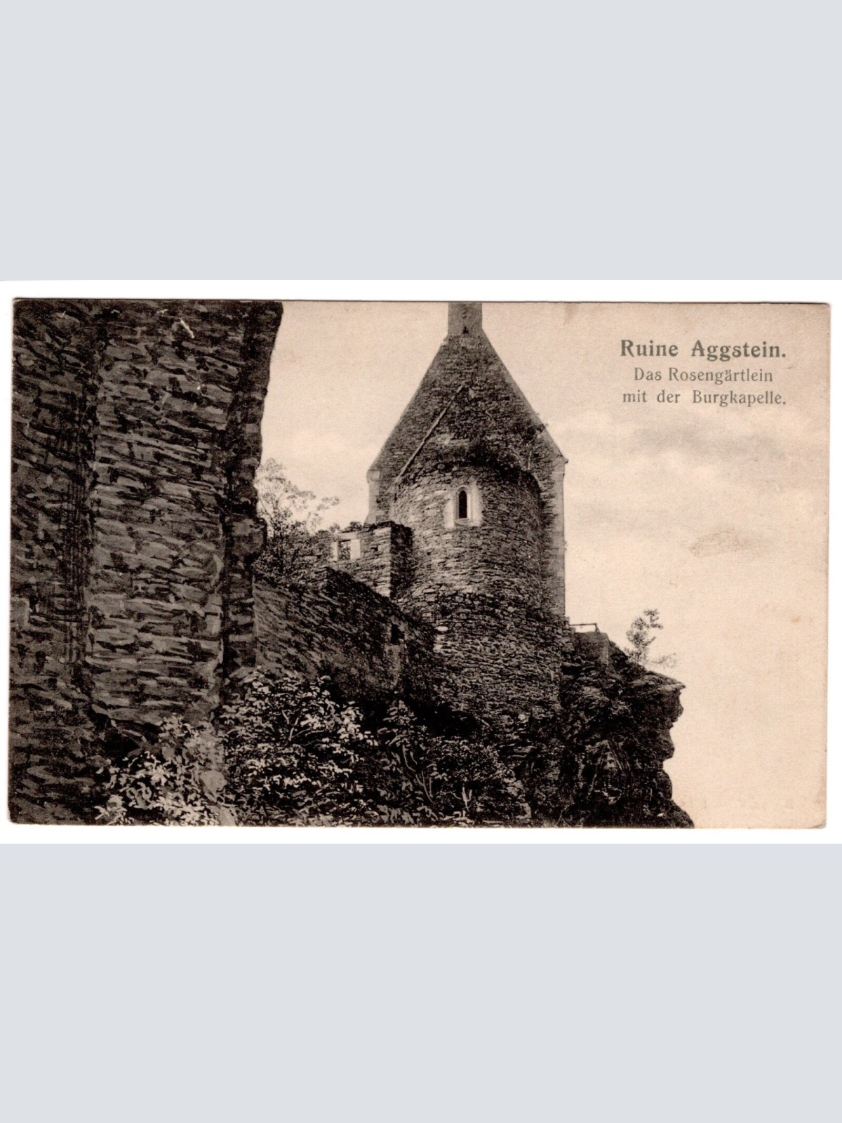 AK, Ruine Aggstein, Niederösterreich, Ansichtskarte (S4818)