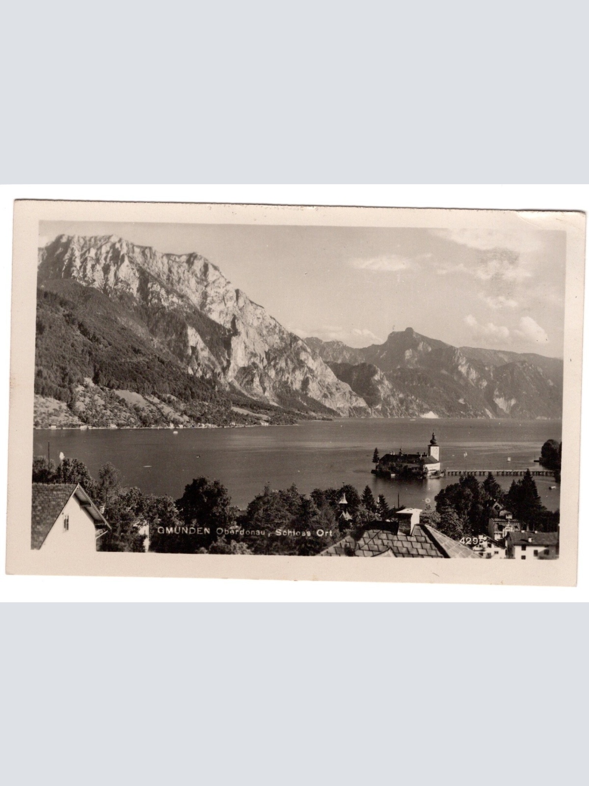 AK, Gmunden, Oberösterreich, Schloss Ort, Ansichtskarte (S4822)