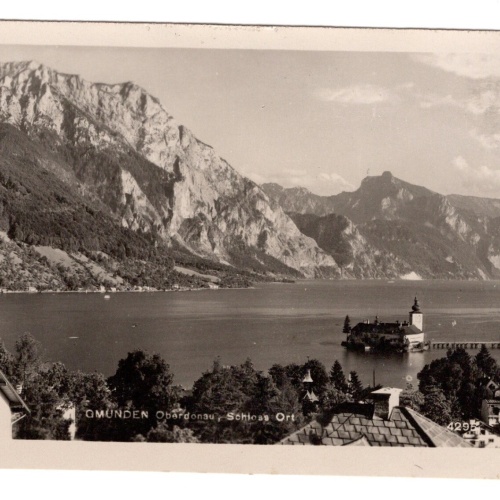 AK, Gmunden, Oberösterreich, Schloss Ort, Ansichtskarte (S4822)