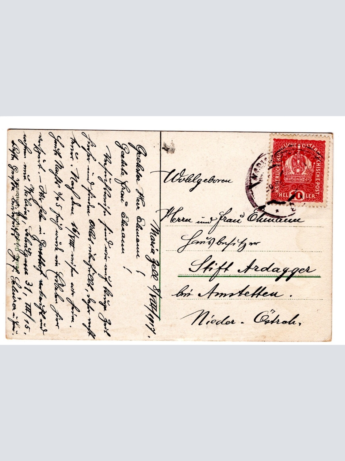 AK, Mariazell, Steiermark, Ansichtskarte (S4837)