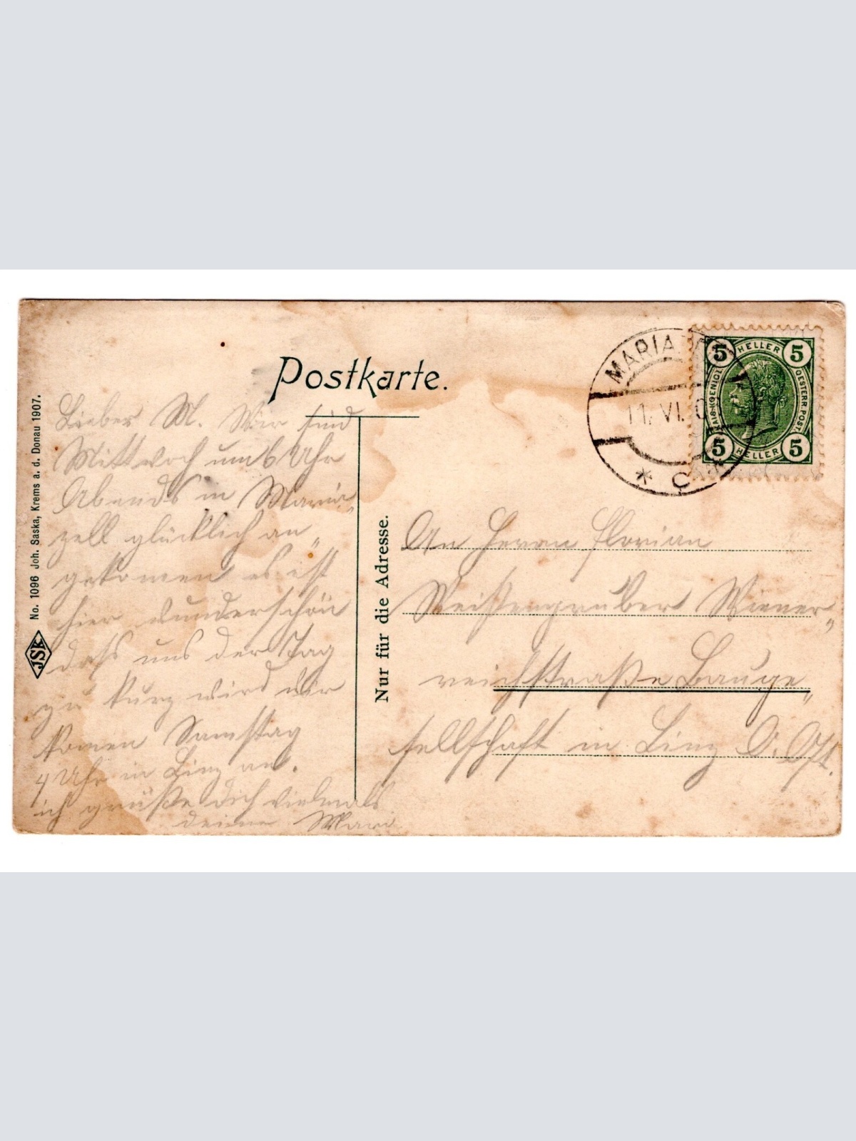 AK, Mariazell, Steiermark, Ansichtskarte (S4845)