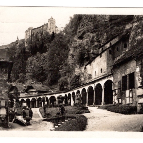 AK, Salzburg, St. Petersfriedhof mit Katakomben, Ansichtskarte (S4905)