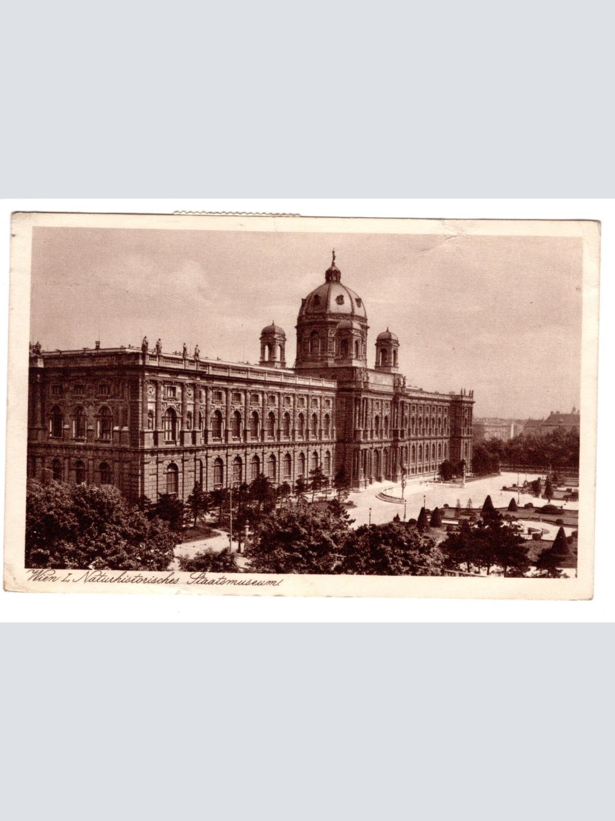 AK, Wien, Naturhistorisches Staatsmuseum, Ansichtskarte (S4910)