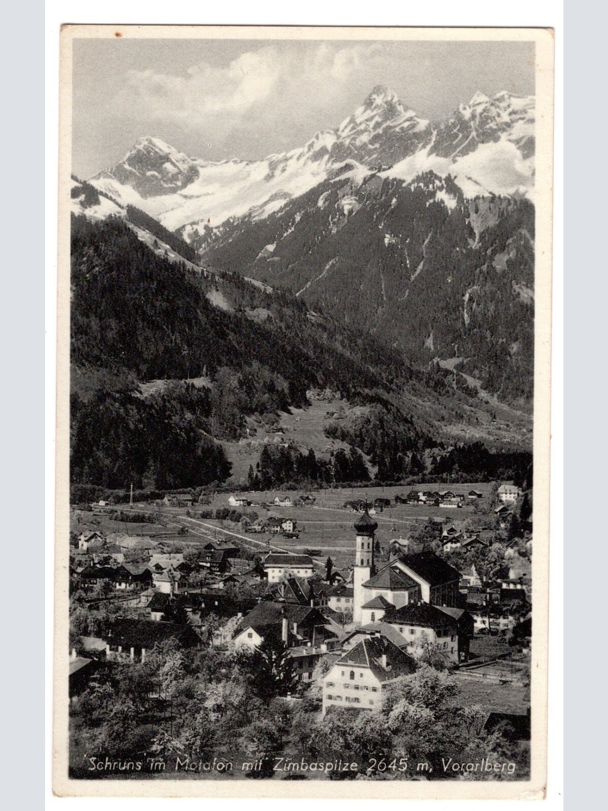 AK, Schruns, Vorarlberg, Ansichtskarte (S4919)