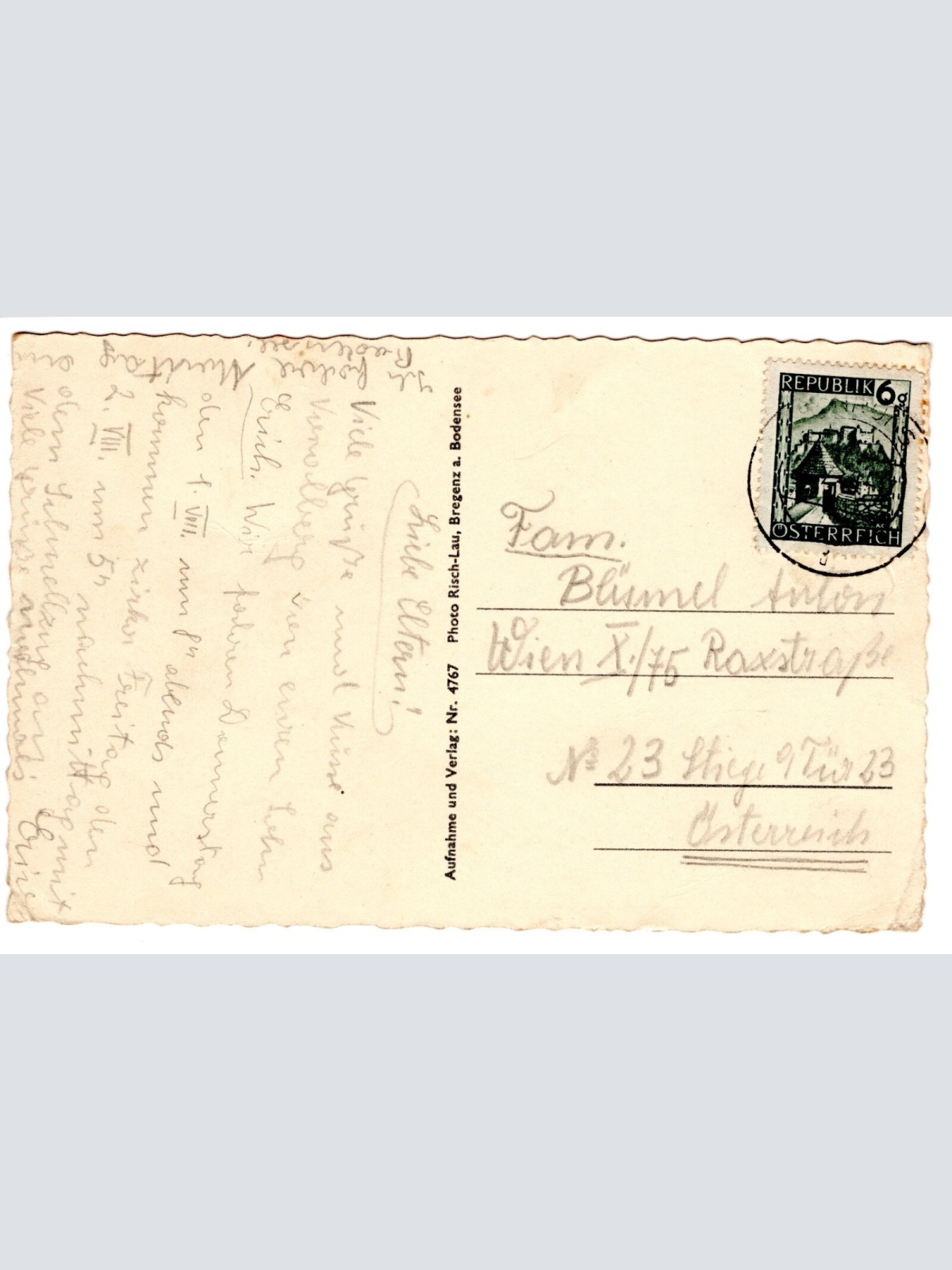 AK, Schruns, Vorarlberg, Ansichtskarte (S4921)