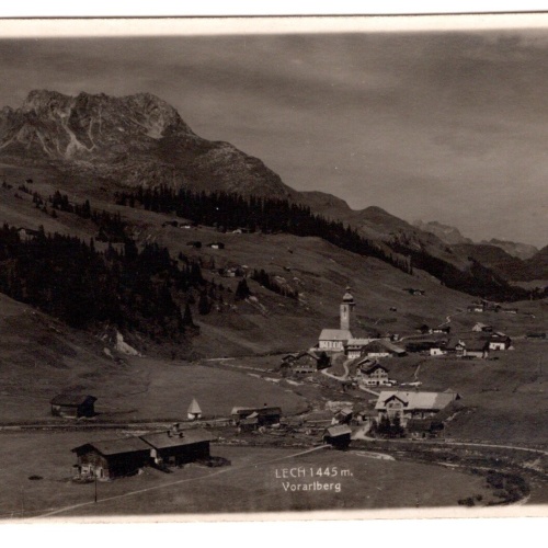 AK, Lech, Vorarlberg, Ansichtskarte (S4922)