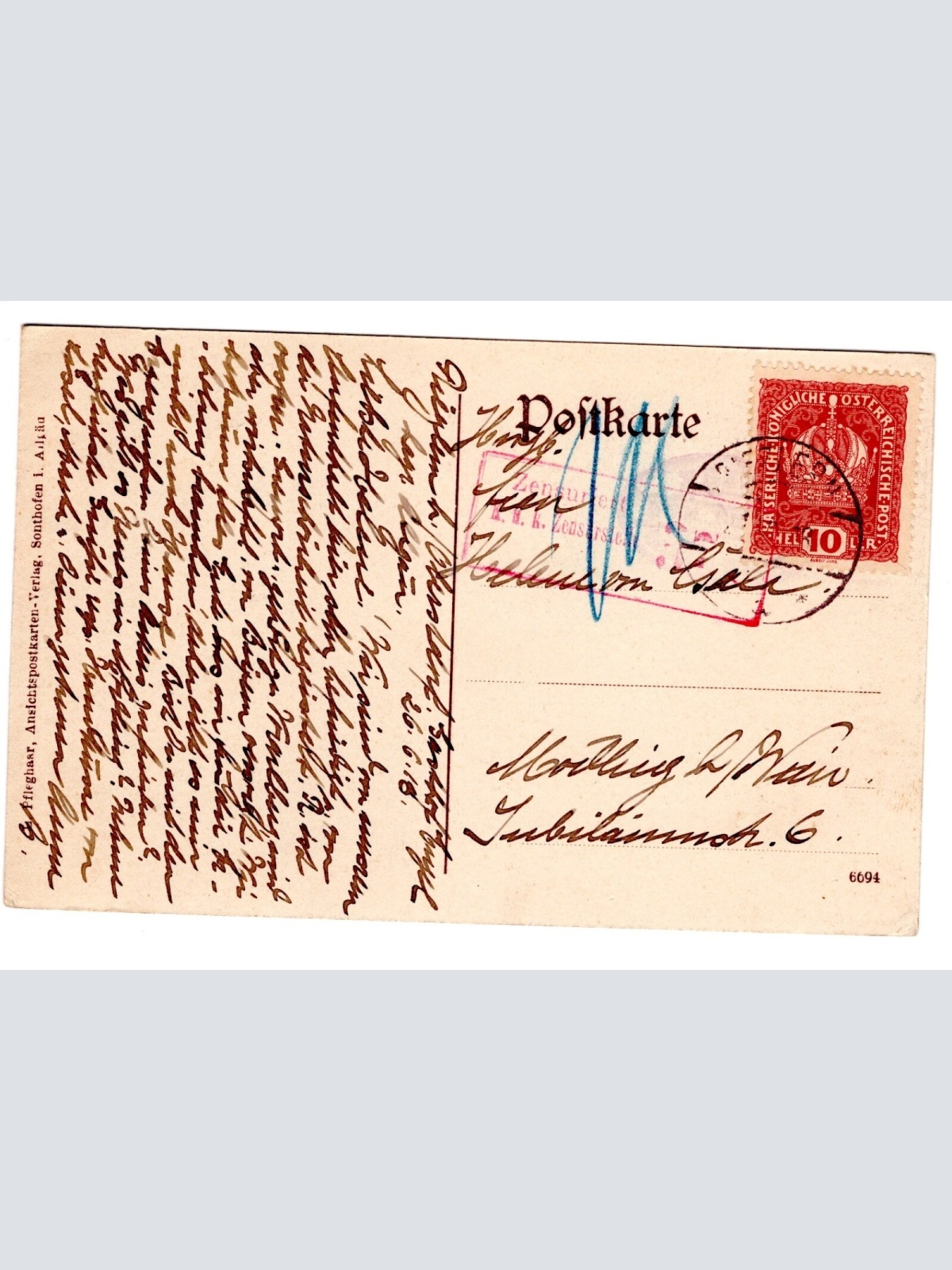 AK, Riezlern, Vorarlberg, Ansichtskarte (S4930)