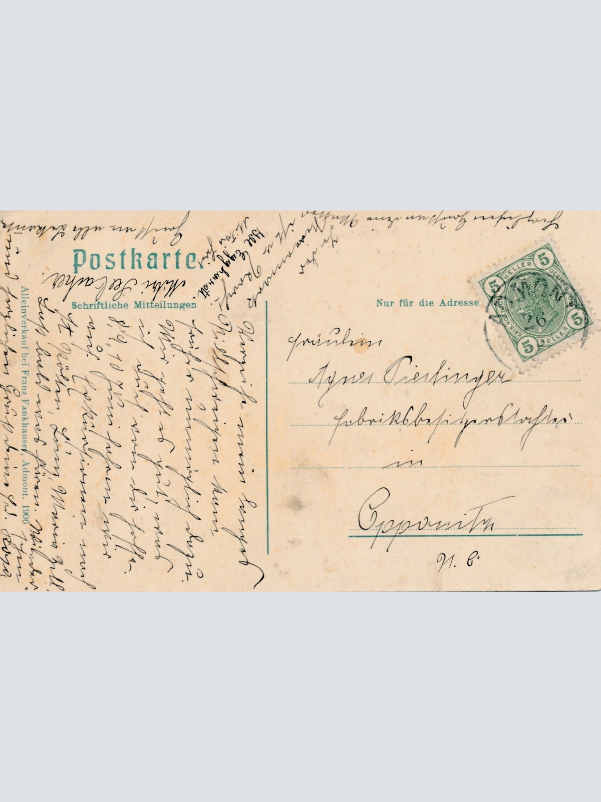 AK aus Admont mit Grabnerhof Steiermark Ansichtskarte (14201)