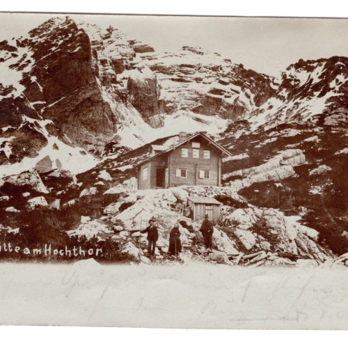 AK, Hesshütte am Hochtor, Johnsbach, Steiermark, Ansichtskarte (S4973)