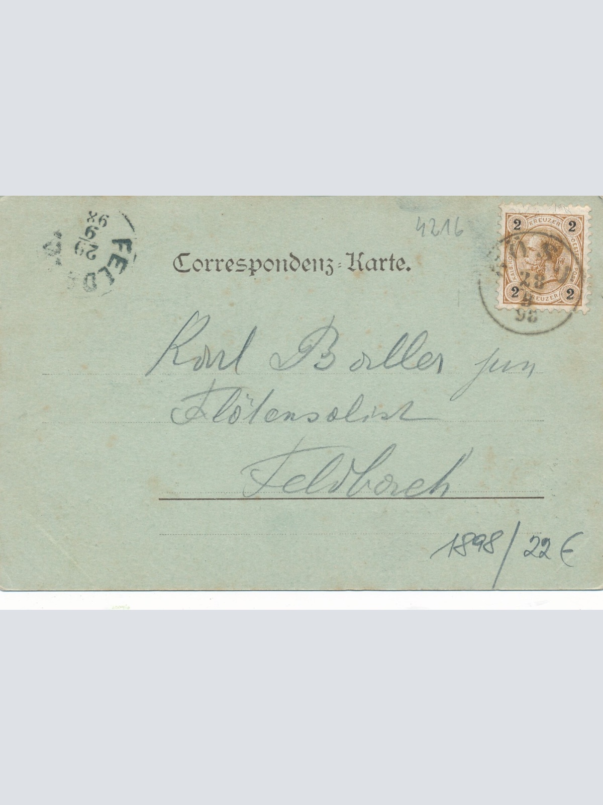 Mondschein - Karte gruss aus Göss Steiermark Ansichtskarte (14226)