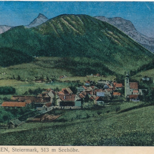 AK aus St. Gallen Steiermark Ansichtskarte (14229)