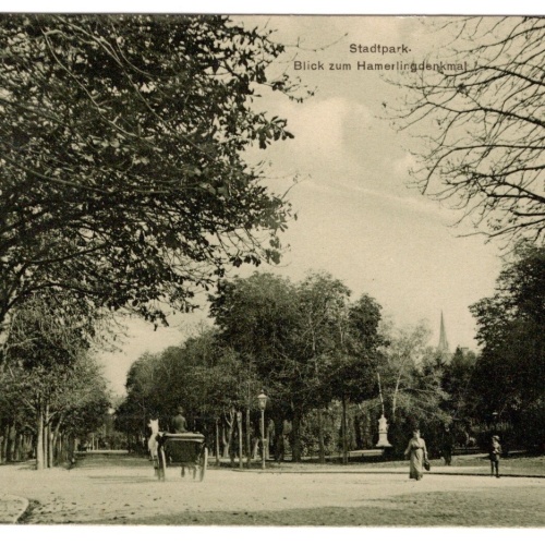 AK, Graz, Hamerlingdenkmal, Steiermark, Ansichtskarte (S4977)