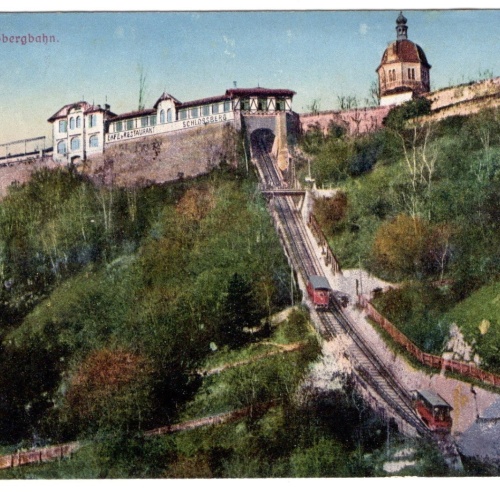 AK, Graz, Schlossbergbahn, Steiermark, Ansichtskarte (S4989)