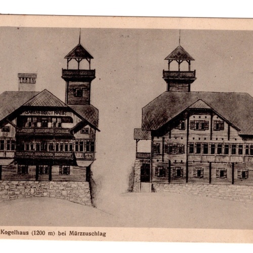 AK, Bären Kogelhaus bei Mürzzuschlag, Steiermark, Ansichtskarte (S4999)