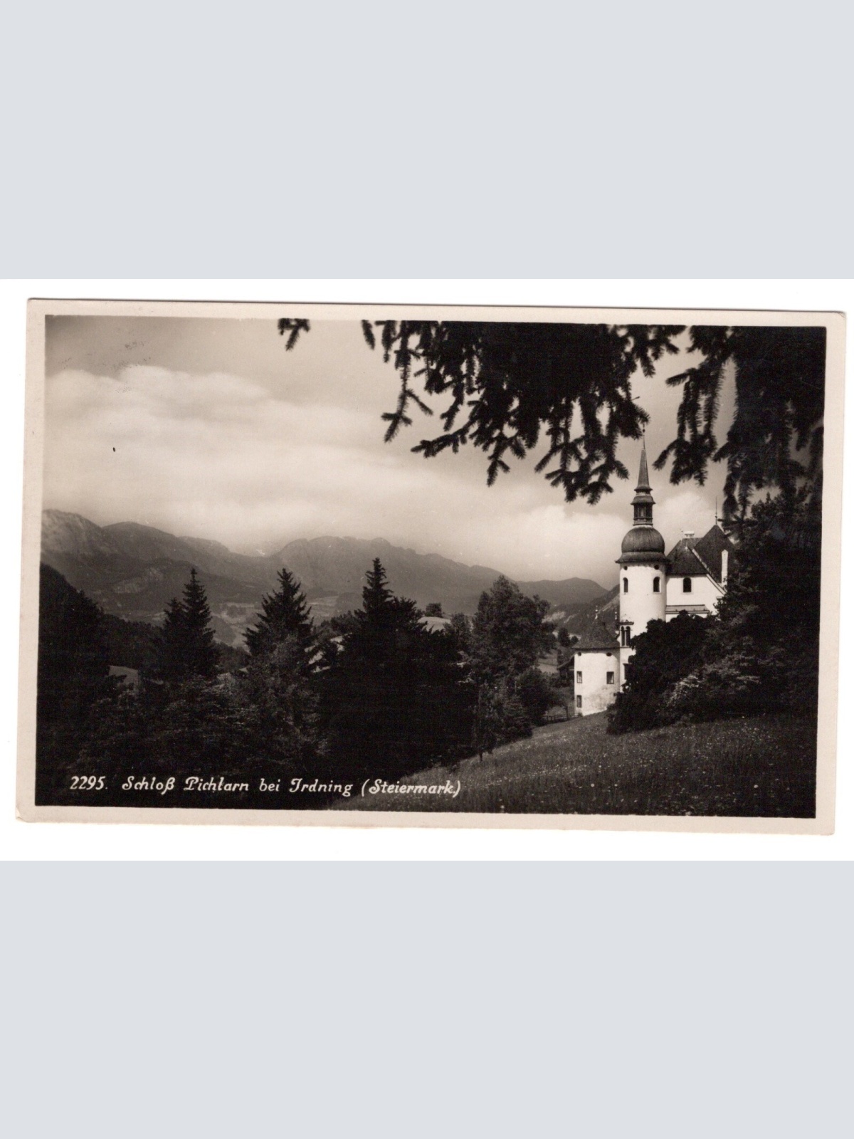 AK, Schloss Pichlarn bei Irdning, Steiermark, Ansichtskarte (S5006)