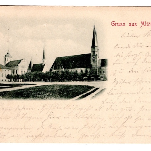 AK, Gruß aus Altötting, Bayern, Ansichtskarte (S5020)