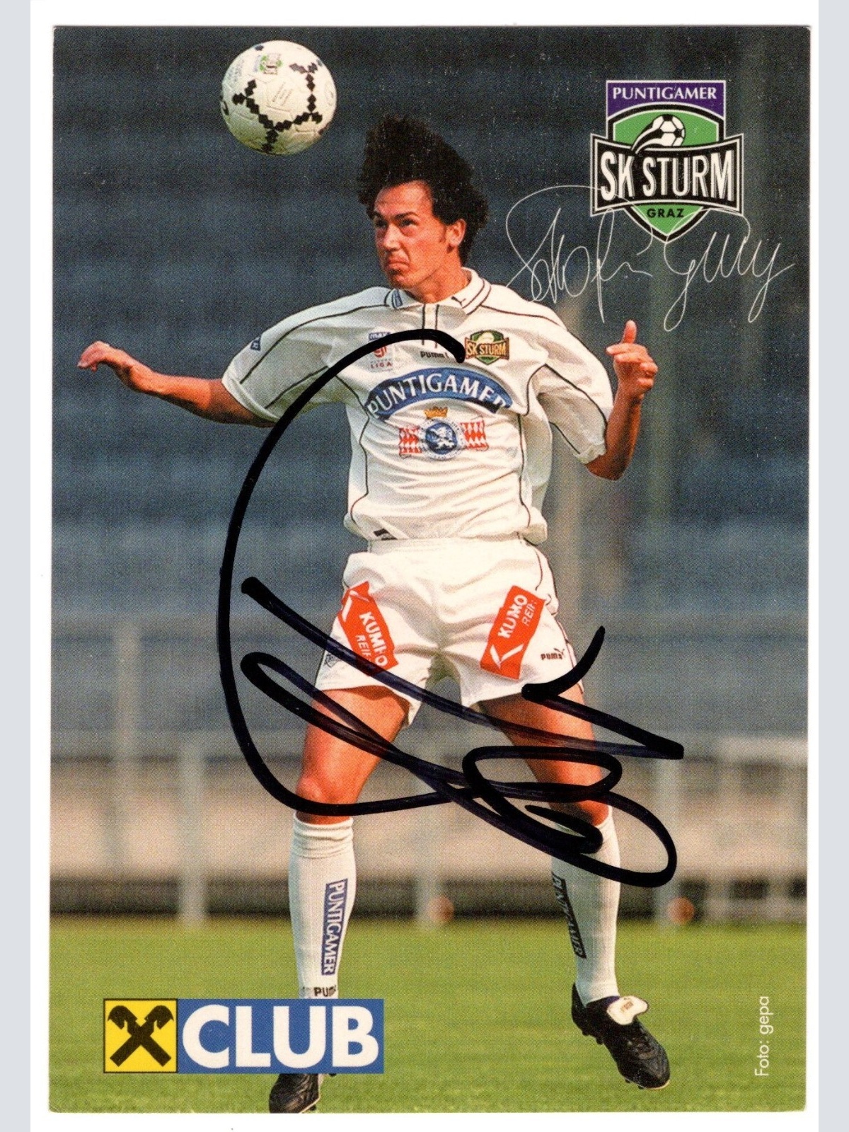 AK, Gerald Strafner, mit Original Unterschrift (S5050)