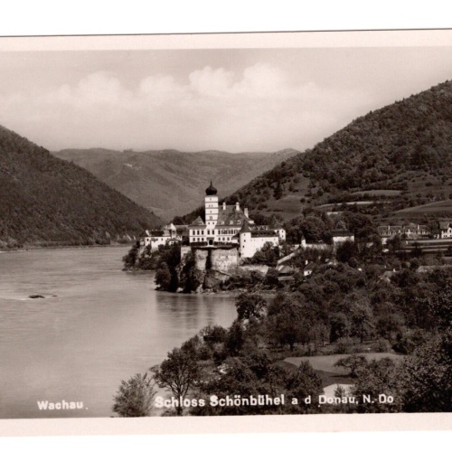 AK, Schloss Schönbühel an der Donau, Niederösterreich, Ansichtskarte (S5128)