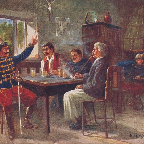 AK Kriegsgeschichten im Gasthaus Militaria (14034)