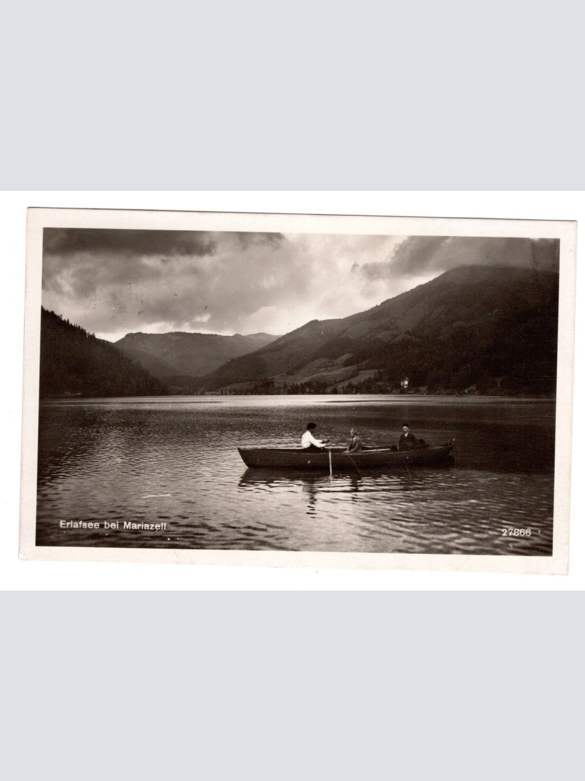 AK, Erlafsee bei Mariazell, Steiermark, Ansichtskarte (S5170)
