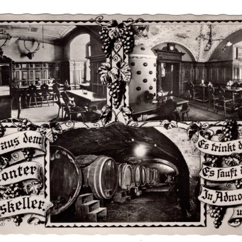 AK, Admonter Stiftskeller, Steiermark, Ansichtskarte (S5185)