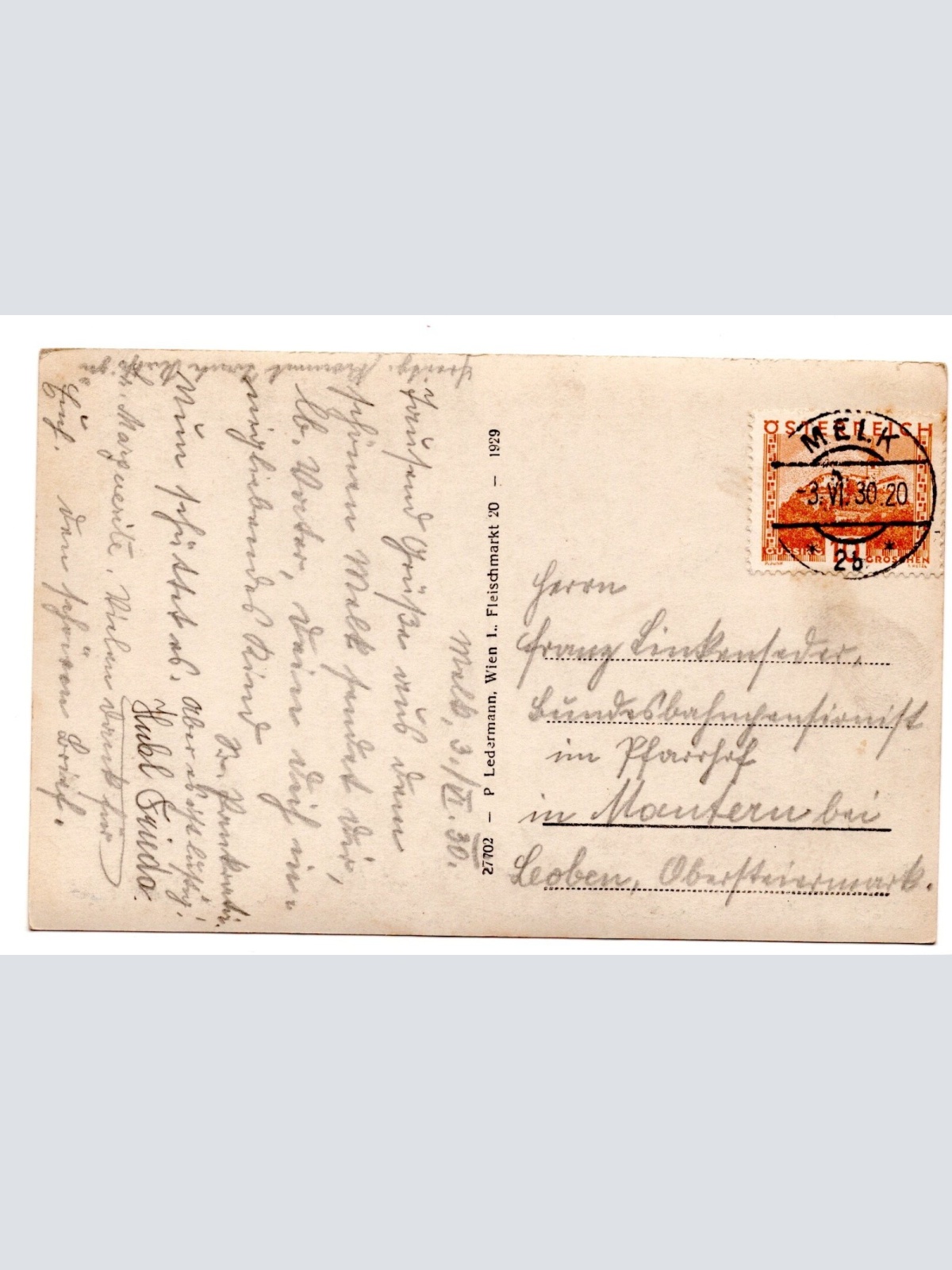 AK, Melk, Niederösterreich, Ansichtskarte (S5200)