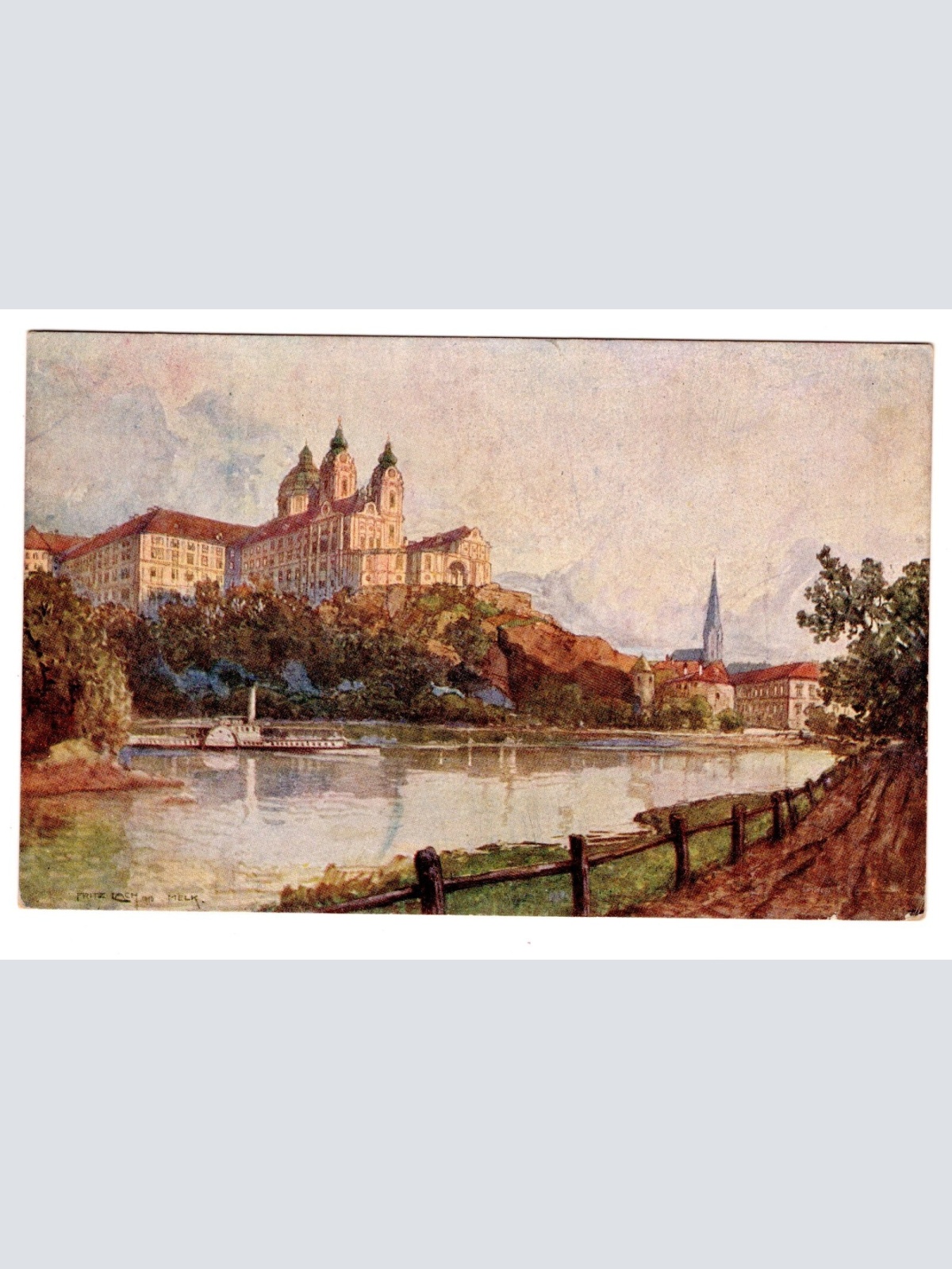 AK, Melk, Niederösterreich, Ansichtskarte (S5201)