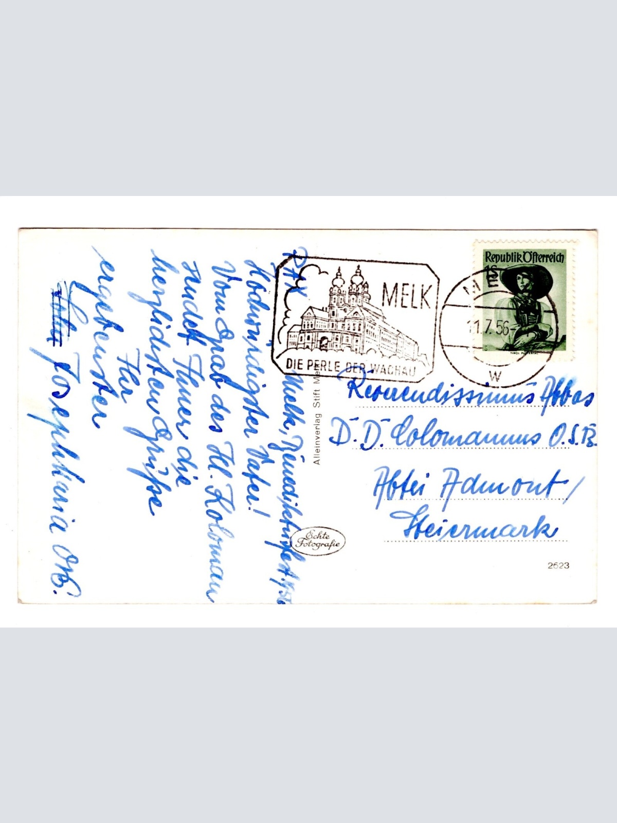 AK, Melk, Niederösterreich, Ansichtskarte (S5202)