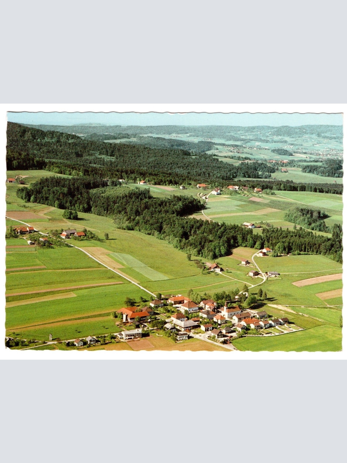 AK, Fornach, Luftbild, Oberösterreich, Ansichtskarte (S5208)